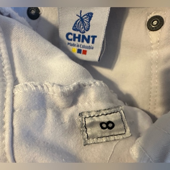 White Colombian Jeans - Picture 4 of 5